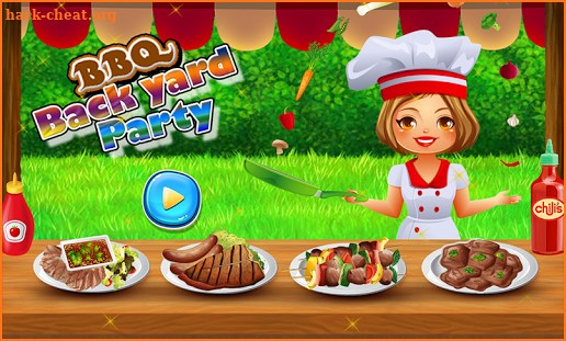 BBQ Grill Maker Recipes - Cooking Party Night 2018 screenshot