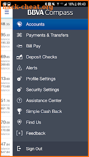 BBVA Compass Banking screenshot