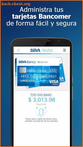 BBVA Wallet México. Pago en línea screenshot