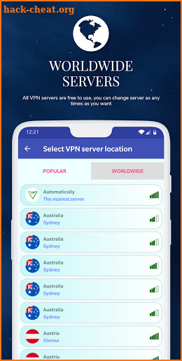 BBVpn VPN Lite - Free Unlimited VPN screenshot