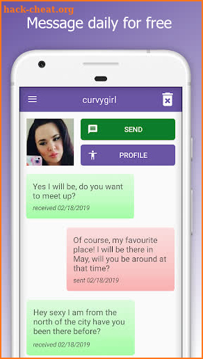 BBW Chat - Date Curvy Singles screenshot