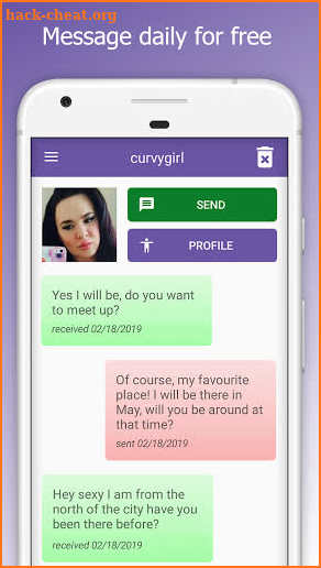 BBW Date Match - Curvy Singles, Plus Size Chat screenshot