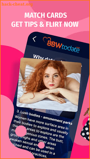 BBW Meet Date Curvy Women Tips screenshot