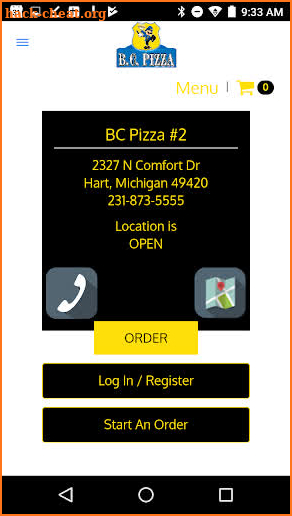 BC Pizza screenshot