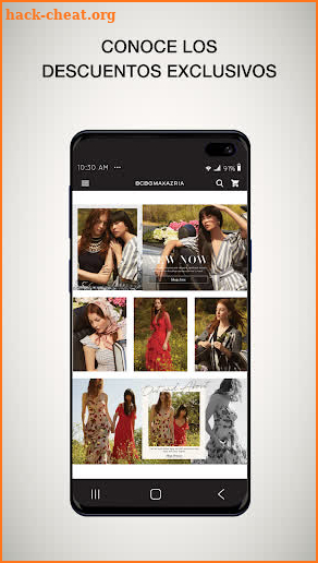 BCBGMAXAZRIA screenshot