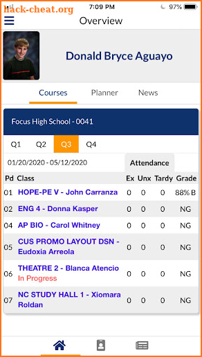 BCPS Connect screenshot