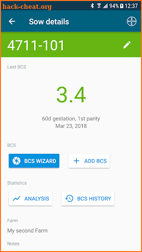 BCS SowDition screenshot