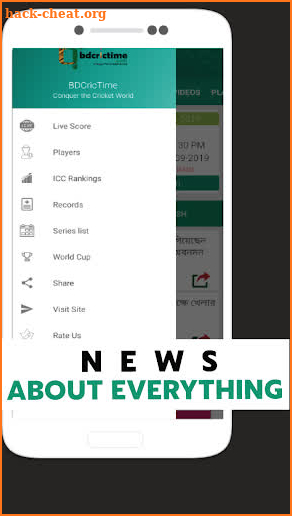 BDCricTime - Live Scores & Ball By Ball Commentary screenshot