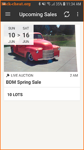 BDM AUCTIONS screenshot