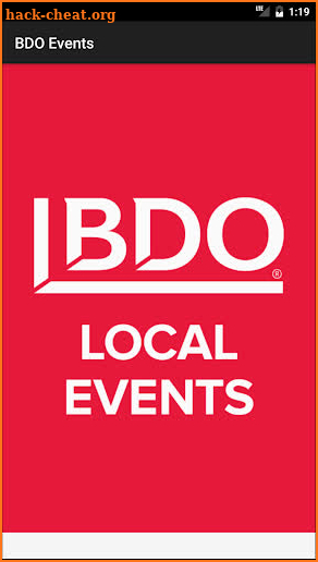 BDO USA Local Events screenshot