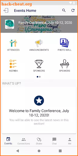 BDSRA Family Conference screenshot