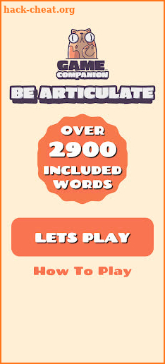 Be Articulate - Game Companion screenshot