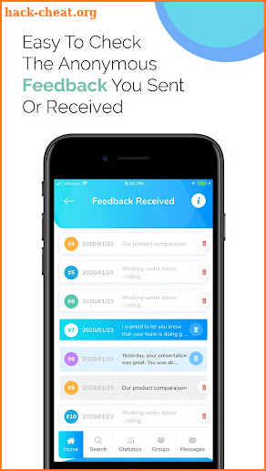 Be Better - Feedback App screenshot