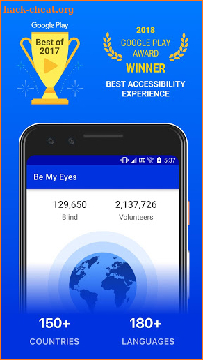 Be My Eyes - Helping the blind screenshot