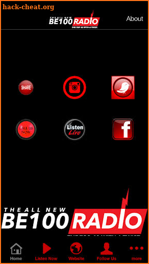 BE100 Radio screenshot