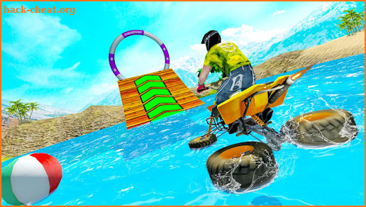 Beach ATV Bike Water Surfer Racer screenshot