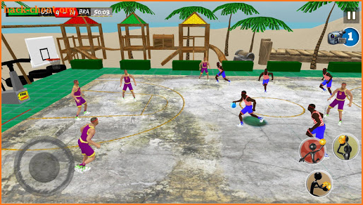 Beach Basketball 2020: Real Stars Basketball Games screenshot