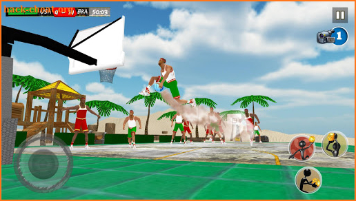 Beach Basketball 2020: Real Stars Basketball Games screenshot