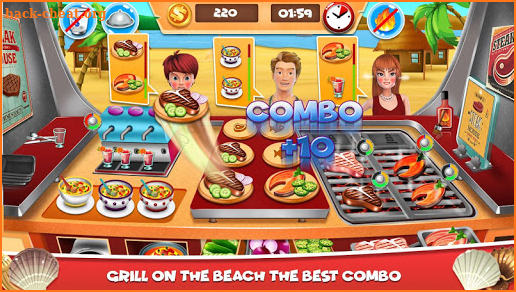 Beach Food Truck - The kitchen Chef’s Cooking Game screenshot