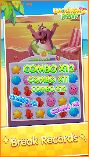 Beach Gem Party screenshot