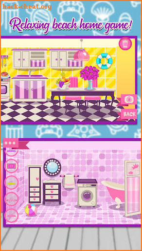 Beach House Design Games screenshot