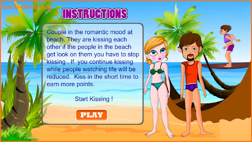 Beach Kissing - True love story screenshot