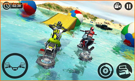 Beach Motorbike Stunts Master 2019 screenshot