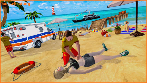 Beach Rescue Coast Lifeguard Rescue Duty screenshot