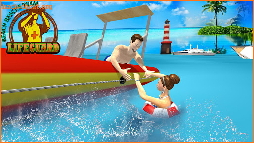 Beach Rescue - Survival Simulator : Rescue 911 screenshot
