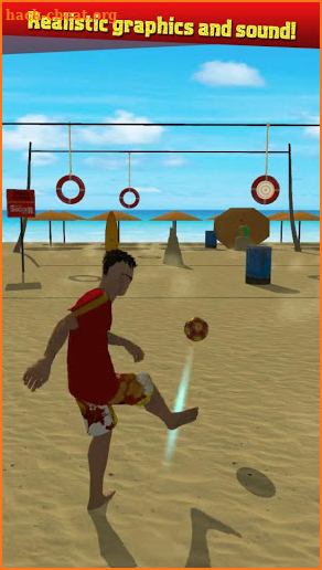 Beach Soccer Flick Pro screenshot