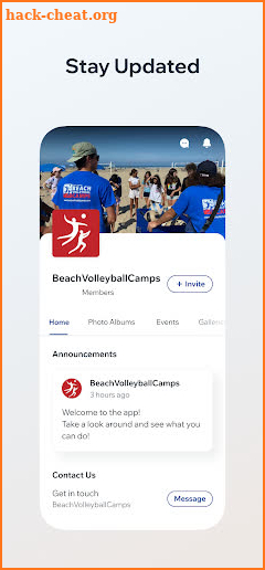 Beach Volleyball Camps screenshot