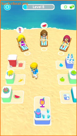 Beach Waiter screenshot
