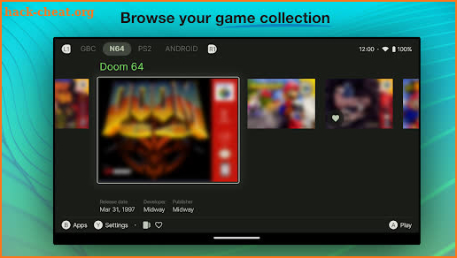 Beacon Game Launcher screenshot