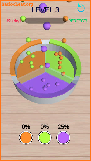 Bead Sort Color Ball screenshot