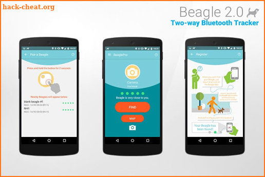 Beagle 2.0 Bluetooth Tracker screenshot