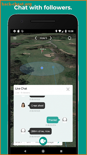 Beagle Golf GPS screenshot