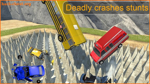 Beam Drive NG Death Stair Car Crash Accidents Pro screenshot