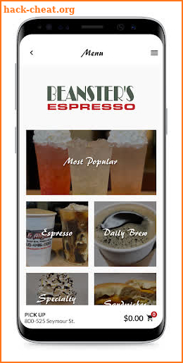 Beanster's Espresso screenshot