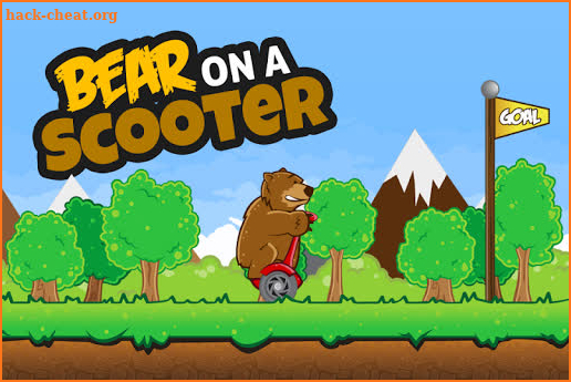 Bear On A Scooter screenshot