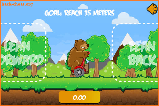 Bear On A Scooter screenshot