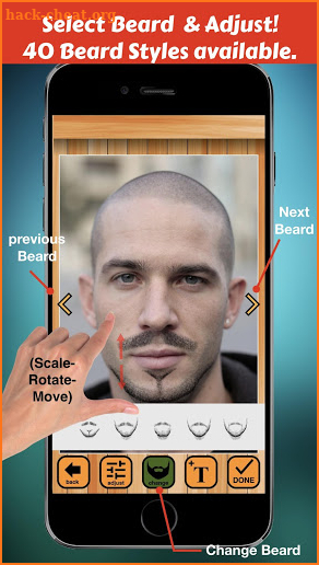 Beard Booth - Photo Editor App screenshot