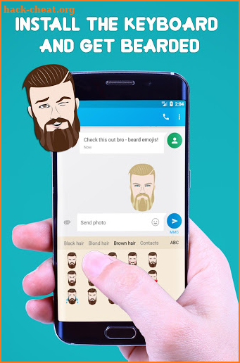 Beard Emojis + screenshot
