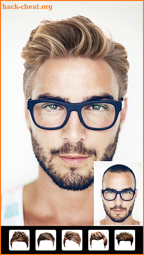 Beard Photo Editor - Hairstyle screenshot