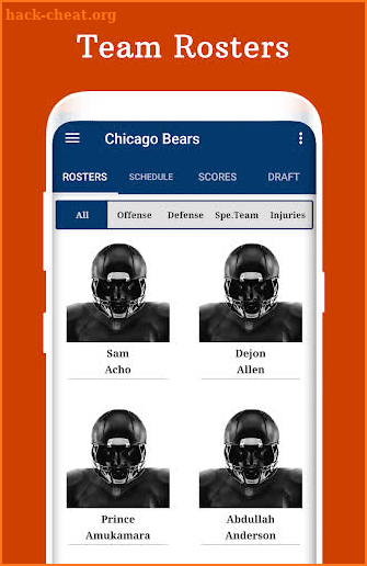 Bears - Football Live Score & Schedule screenshot