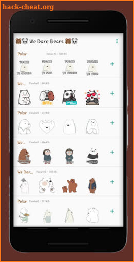 Bears Stickers for WhatsApp screenshot