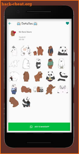 Bears Stickers for WhatsApp screenshot