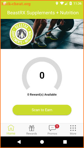 BeastRX Rewards screenshot