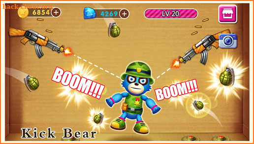 Beat Angry Bear - Funny Challenge Game screenshot