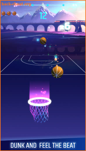 Beat Basketball: EDM Slam Dunk! screenshot