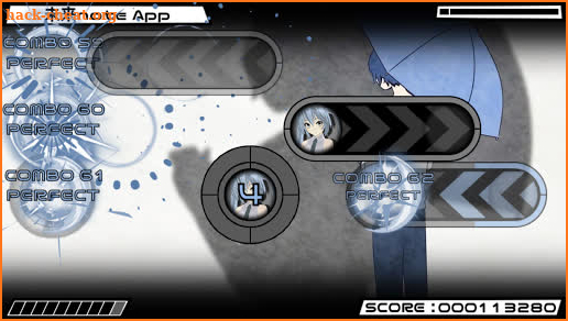 Beat Beat Vocaloid Reborn screenshot
